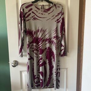 Amanda Uprichard v back silk dress